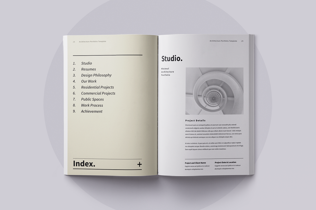 Architecture Portfolio | Canva, a Brochure Template by ArtisticLand (Photo 4 of 12)