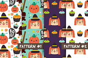Icons and Patterns//Halloween, a Graphic by himoki (Thumbnail 2 of 8)