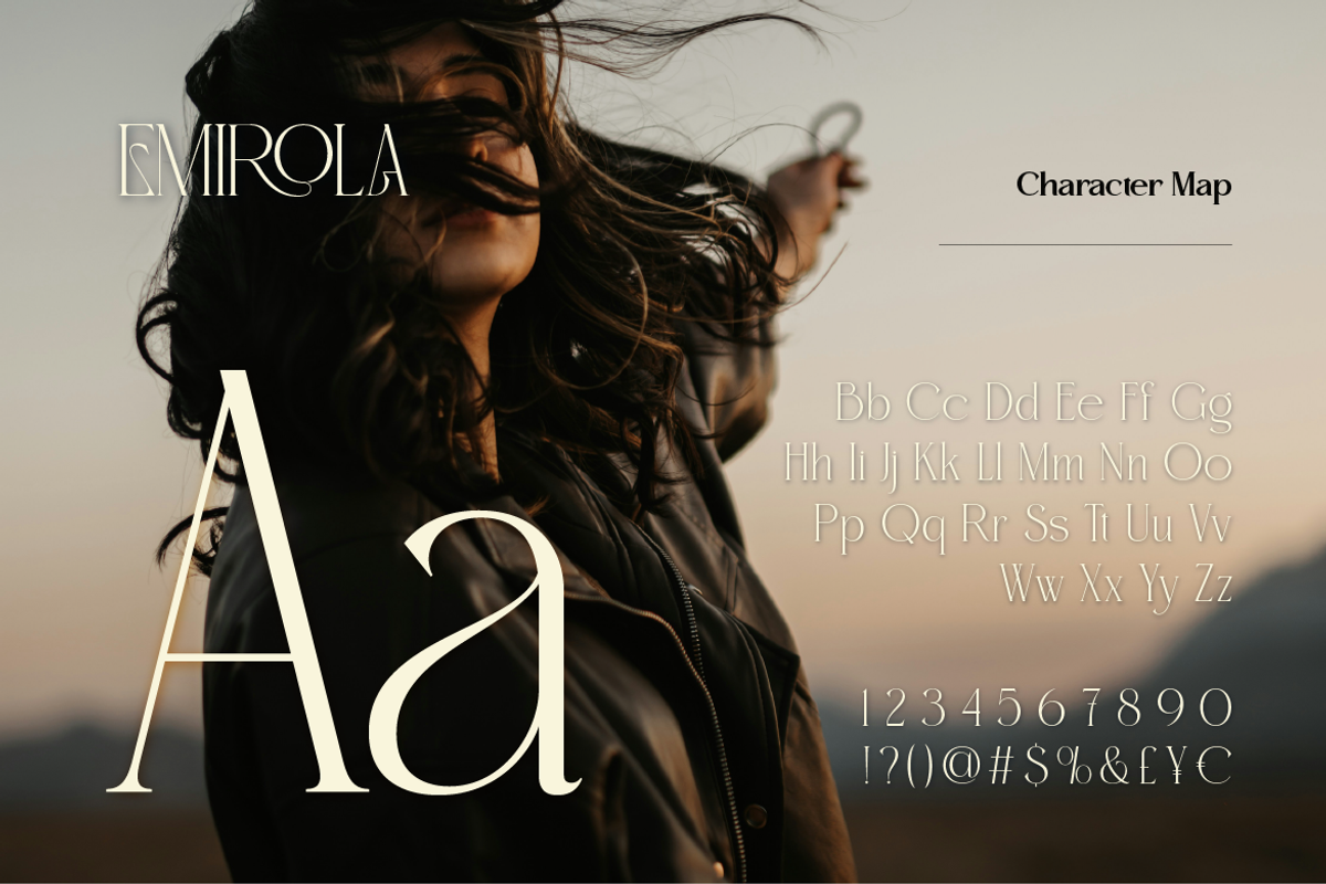 Emirola, a Serif Font by Burntilldead (Photo 3 of 14)