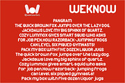 Logical Reasoning font, a Sans Serif Font by weknow (Thumbnail 6 of 8)