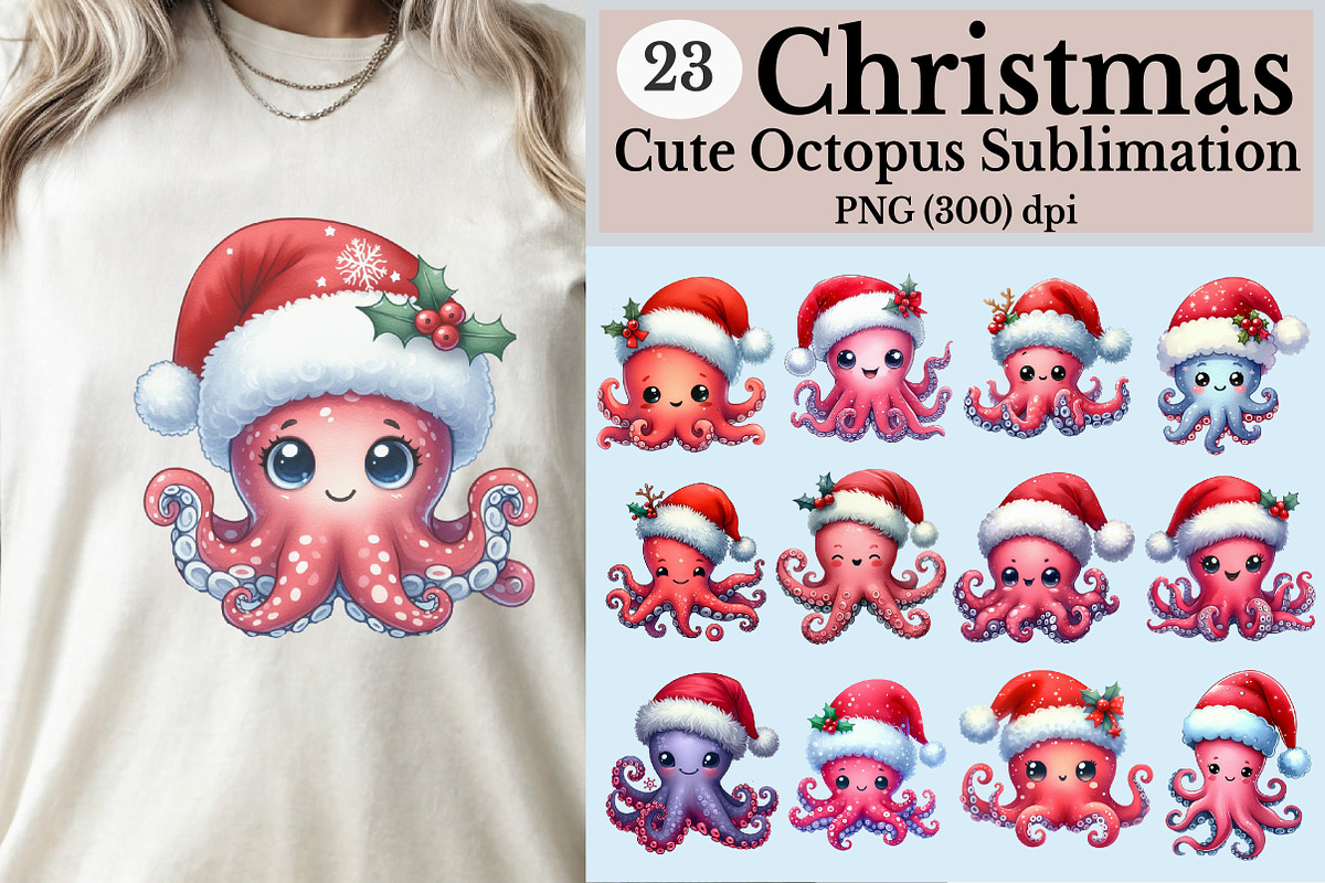 Christmas Cute Owl Clipart Bundle, an Illustration by Rose Art (Photo 1 of 5)