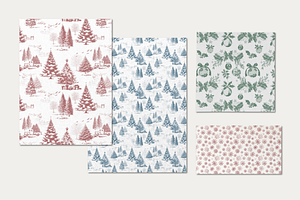 Christmas Tree Seamless Bundle