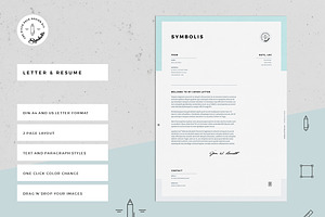 Symbolis Resume And Letter