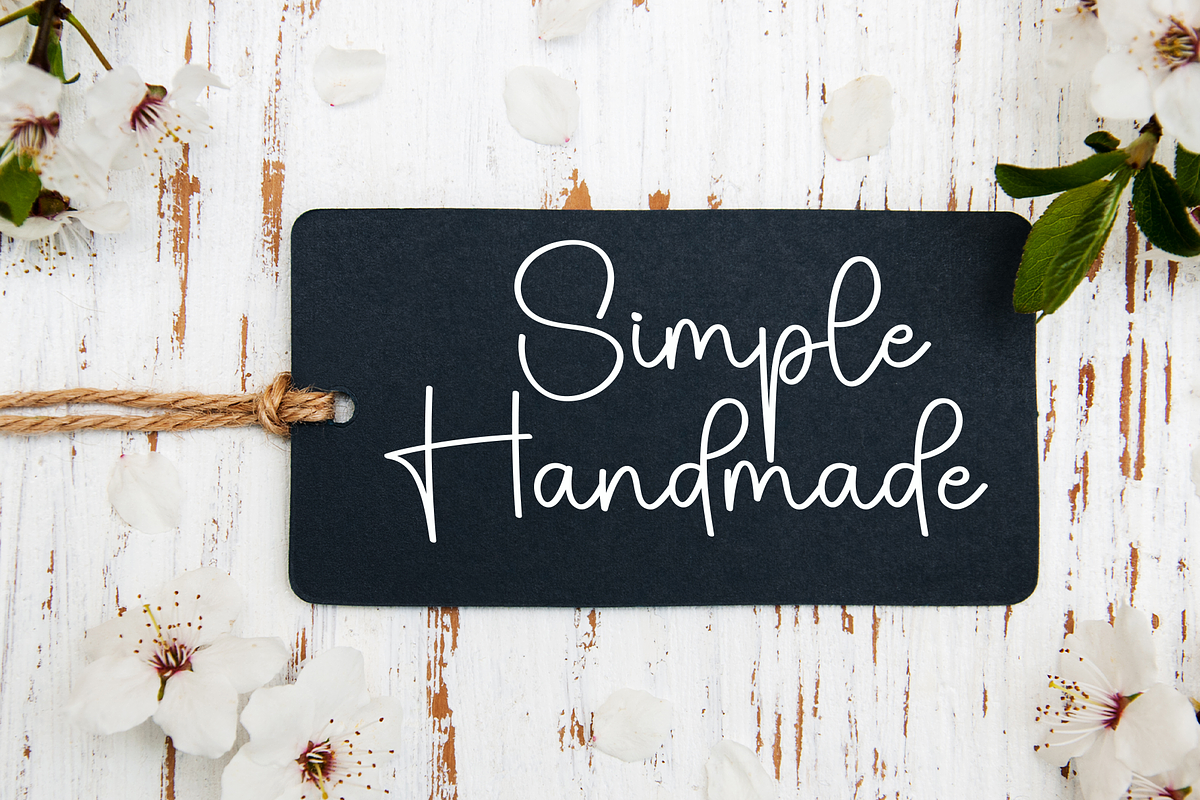 Charming | Script Font, a Handwritten Font by Scratchones (Photo 5 of 8)