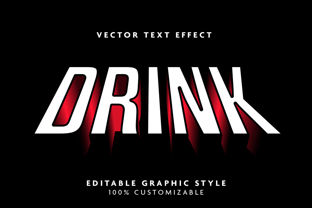 Bold Sharp Shadow Text Effect