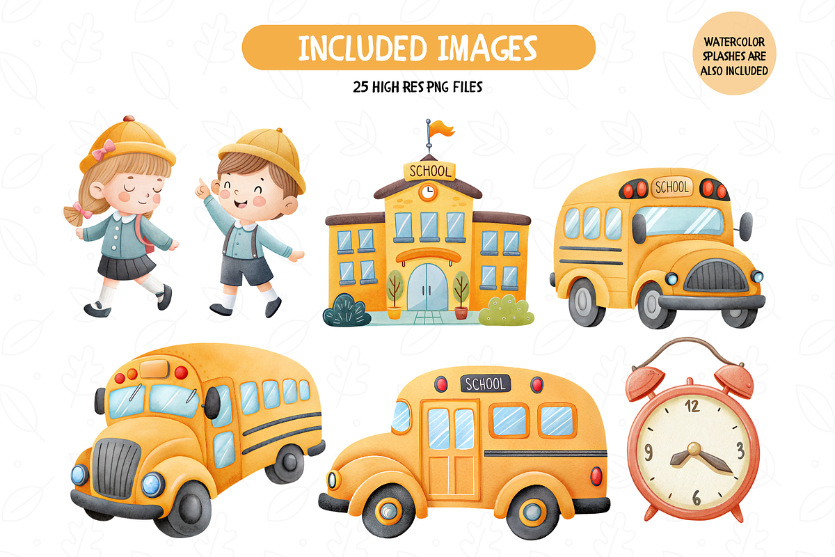 Back to School Clipart Bundle, an Illustration by TatiMockup (Photo 2 of 4)