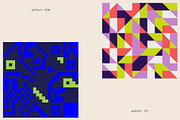 GeoAbstract - 100 Vector Patterns, a Pattern Graphic by Léo Alexandre (Thumbnail 5 of 22)