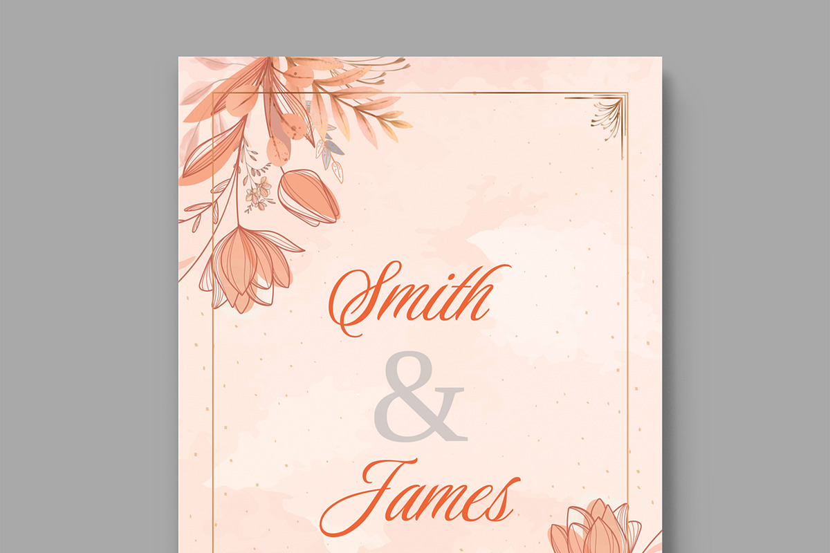 Invitation card Template Layout, a Stationery Template by MightyDesign (Photo 2 of 8)