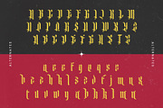 Boombie Stylish Blackletter Font, a Blackletter Font by timelesstype.co (Thumbnail 17 of 20)
