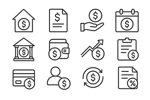 Vector illustration of financial, a Finance Illustration by ZinetroN