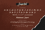 Jaqartall Hand Drawn Script Font, a Script Font by Allouse Studio (Thumbnail 9 of 10)