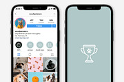 Dog Themed Instagram Cover Icons, an Icon by Oh so Lively (Thumbnail 8 of 9)