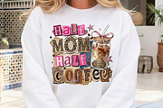 Half Mom Half Coffee PNG, Retro Mama, a Graphic by Vector Portal (Thumbnail 1 of 8)