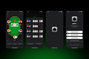 Poker Game App UI Kit, an UI Kit Template by yoframe (Thumbnail 2 of 6)