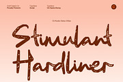 CS Alyaka Stamp, a Handwritten Font by Craft Supply Co. (Thumbnail 4 of 8)
