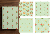 Spring Floral Seamless Patterns, a Pattern Graphic by moja doodle (Thumbnail 5 of 7)