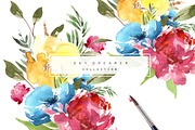 Day Dreamer Watercolour Set, an Illustration by Sammy's Illustration (Thumbnail 1 of 11)