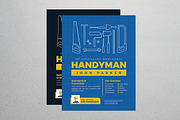 Handyman Flyer, a Flyer Template by Guuver (Thumbnail 1 of 4)