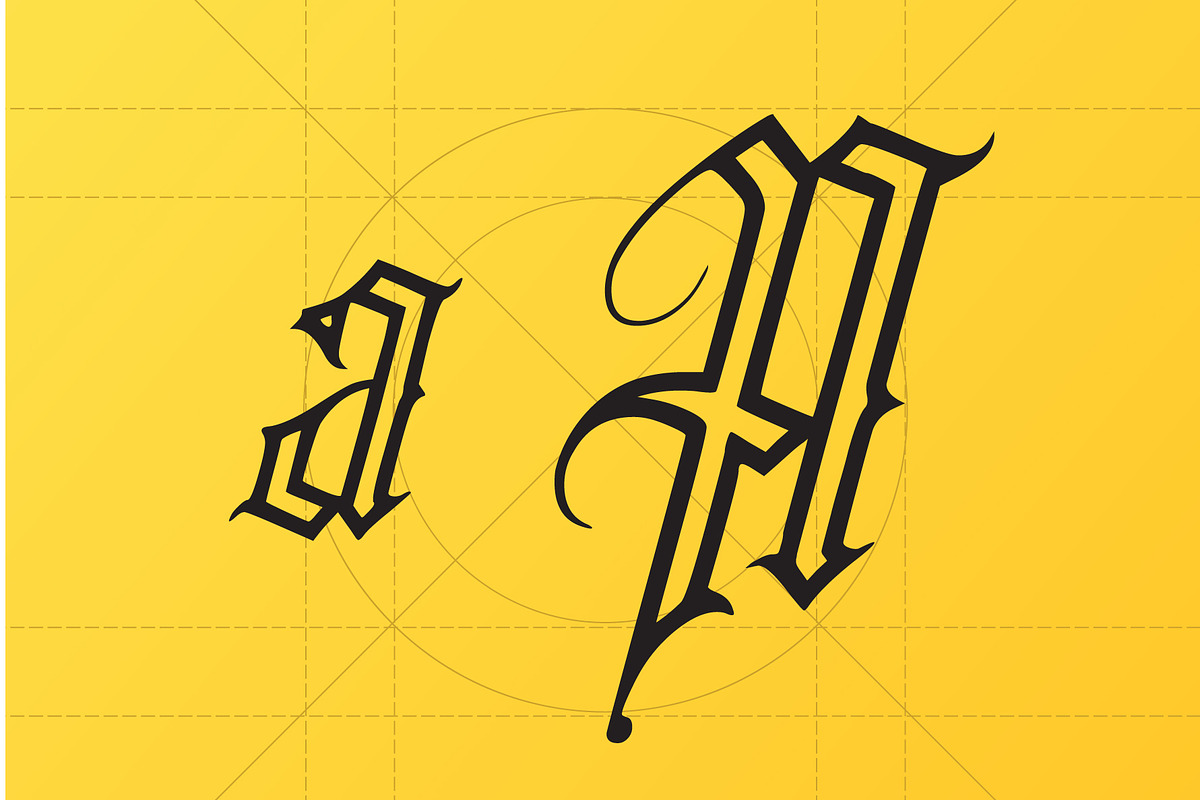 Sclupture Gothica Letter, a Blackletter Font by cromatixclassroom (Photo 2 of 7)