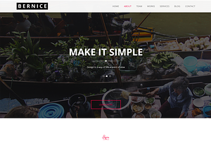 Bernice - Business Template