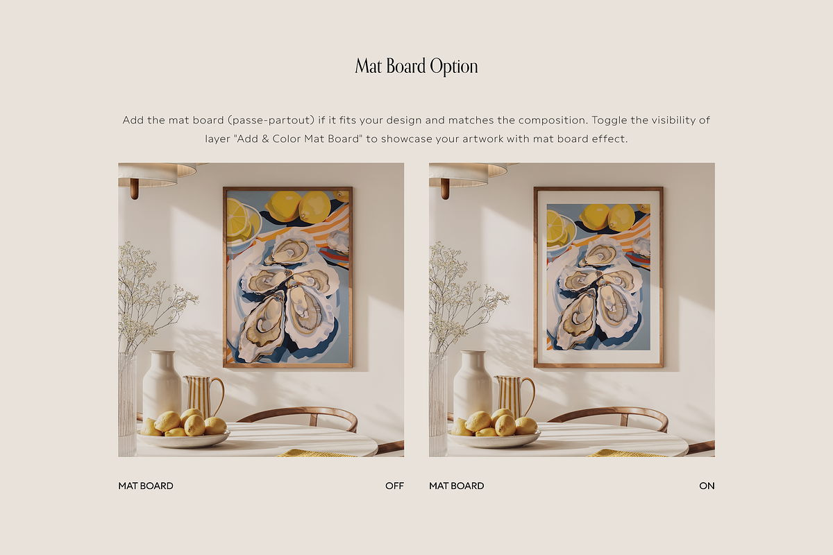 LUCIA Din A | Frame Mockup Full Set, a Household Mockup by Acierto Studio (Photo 8 of 16)