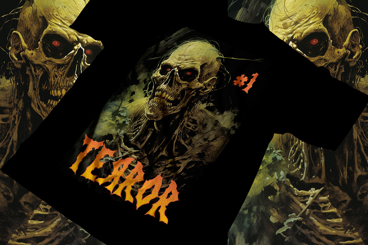 Strange Mystery Horror Metal Display, a Blackletter Font by dansdesign (Photo 5 of 9)