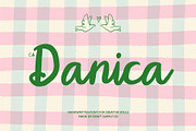 CS Danica – Handwritten Script, a Script Font by Craft Supply Co. (Thumbnail 1 of 8)