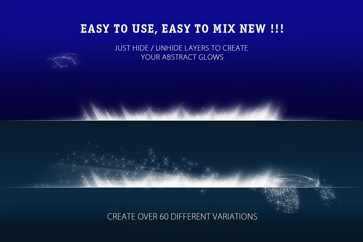 Abstract Glows [Dividers Generator], a Templates & Theme by CleanLines (Photo 2 of 4)