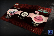 Bakery Cafe Menu .Tri Fold Brochure, a Brochure Template by El-Studio (Thumbnail 2 of 3)