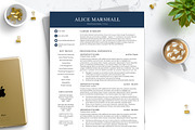 C-Level Modern Resume Template Word, a Resume Template by BestResumes.Co (Thumbnail 1 of 7)