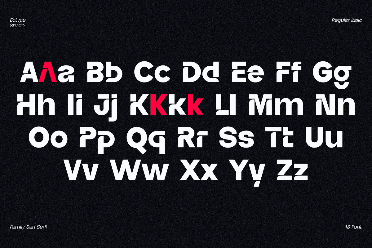 Jettic — Modern Sans Serif, a Sans Serif Font by Eotype Studio (Photo 8 of 12)