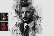 Ink Manipulation Photoshop Action, an Action Add-On by Photoshop Action (Thumbnail 6 of 10)