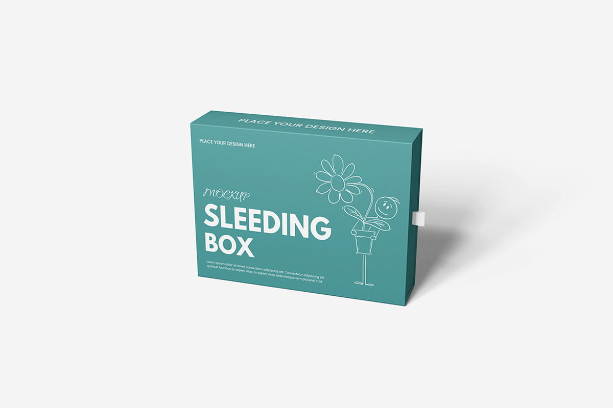 Sleeding Box Mockup, a Product Mockup by Indah (Photo 3 of 6)
