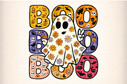 Halloween Floral Ghost with BOO PNG, an Illustration by Craft Nest (Thumbnail 1 of 6)