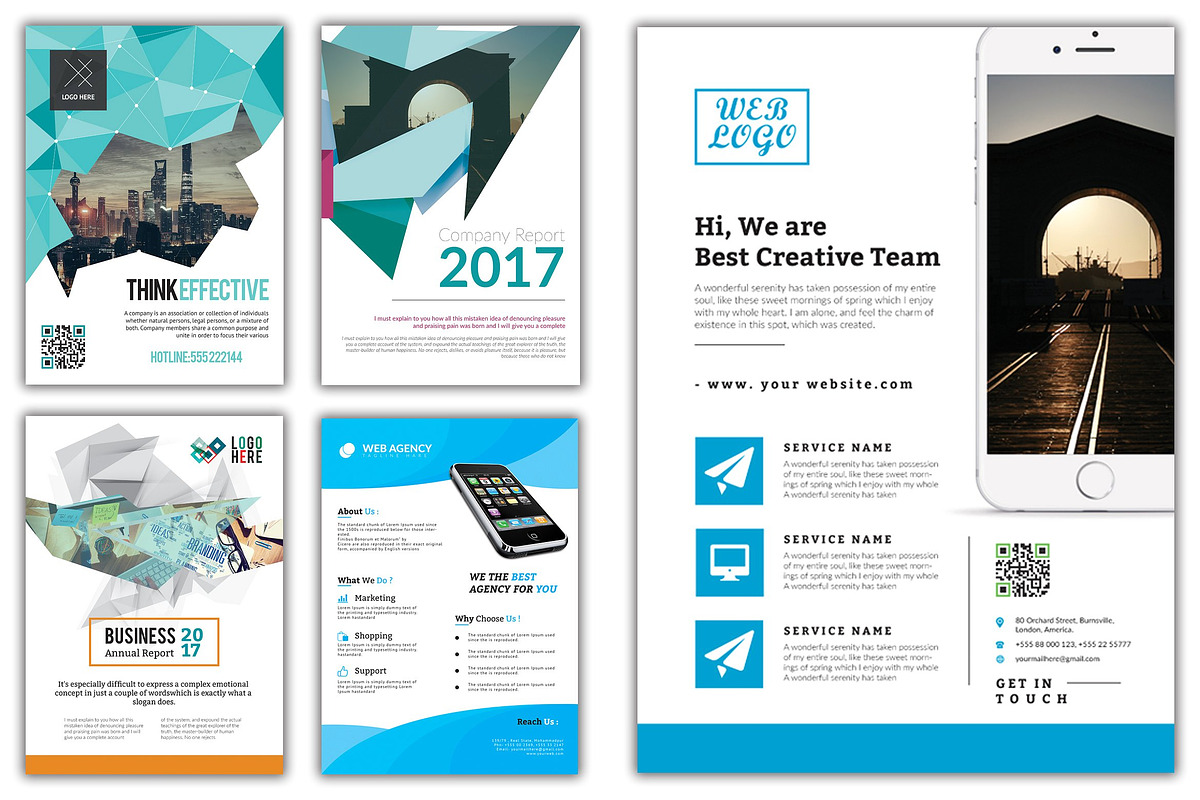 300+ Flyer Template Bundle 98% OFF, a Flyer Template by ZAAS (Photo 25 of 32)