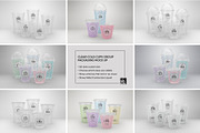 Clear Cold Drink Cups Mockup, a Cups & Container Mockup by INCDesign (Thumbnail 4 of 20)