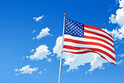 American flag in sky background, a Background Graphic by Anamul Haque Anik (Thumbnail 7 of 9)