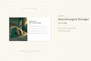 Neurodivergent Teen Illustrations, a Person Illustration by LanternkinStudio (Thumbnail 5 of 13)