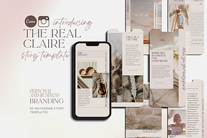 The Real Canva IG Story template