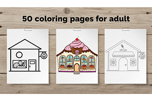 Adult Coloring Pages, a Graphic by Designer_Momina