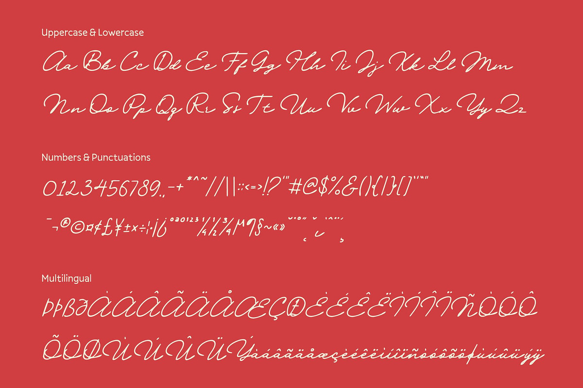 CS Lydia Drawn, a Script Font by Craft Supply Co. (Photo 8 of 8)