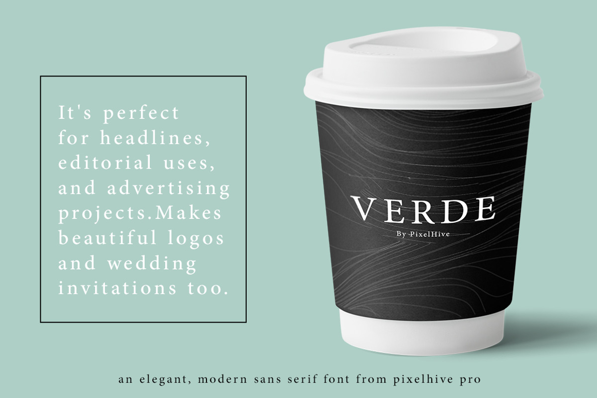 Verde Elegant Modern Font preview 5
