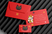Red Fortune - Asian Inspired Font, a Slab Serif Font by ghozai studio (Thumbnail 6 of 8)