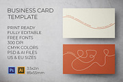 The String Business Card, a Business Card Template by Layoutlet (Thumbnail 1 of 2)