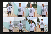 Surf T-Shirt Mockup, a Shirt Mockup by Freeman Studio (Thumbnail 8 of 19)