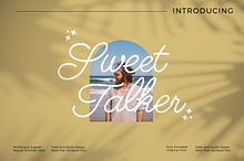 Sweet Talker - Monoline Script style