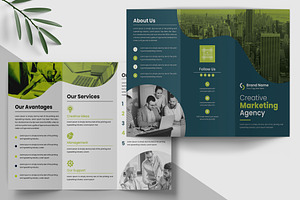 Trifold Brochure Layout Design