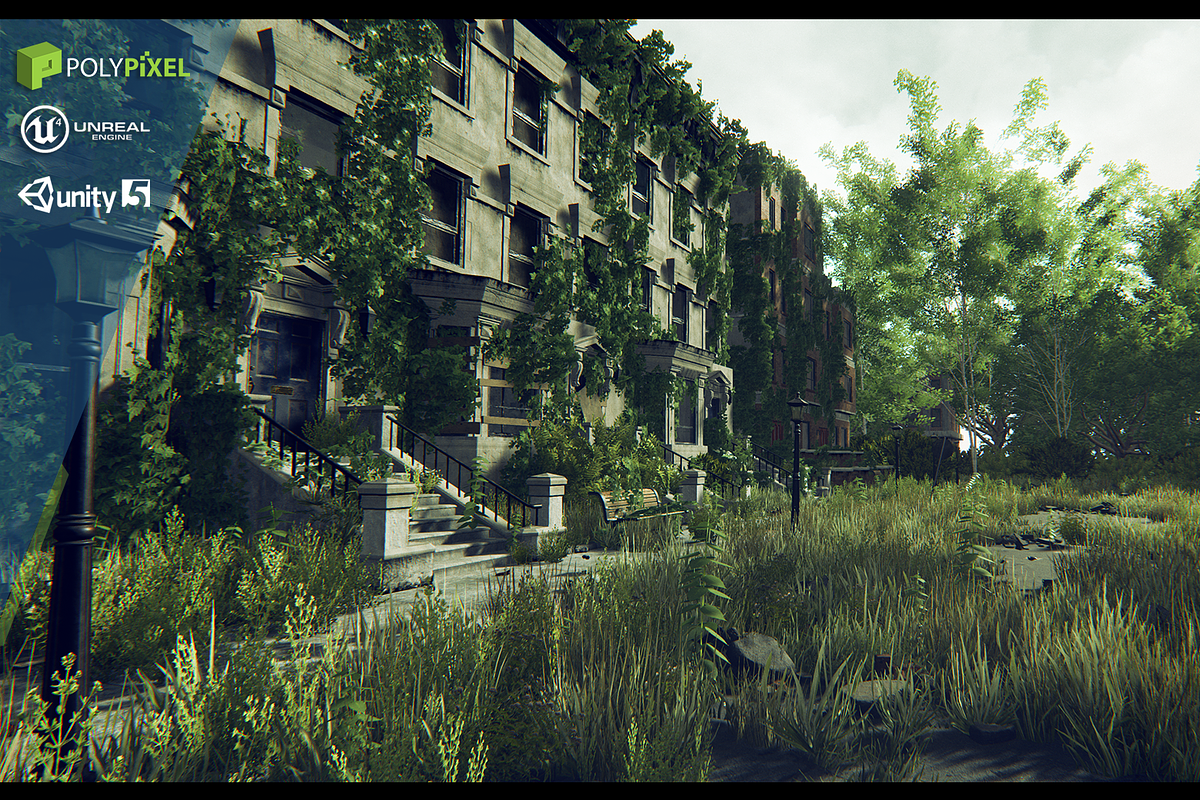 Post Apocalyptic World, a 3D by PolyPixel (Photo 1 of 8)