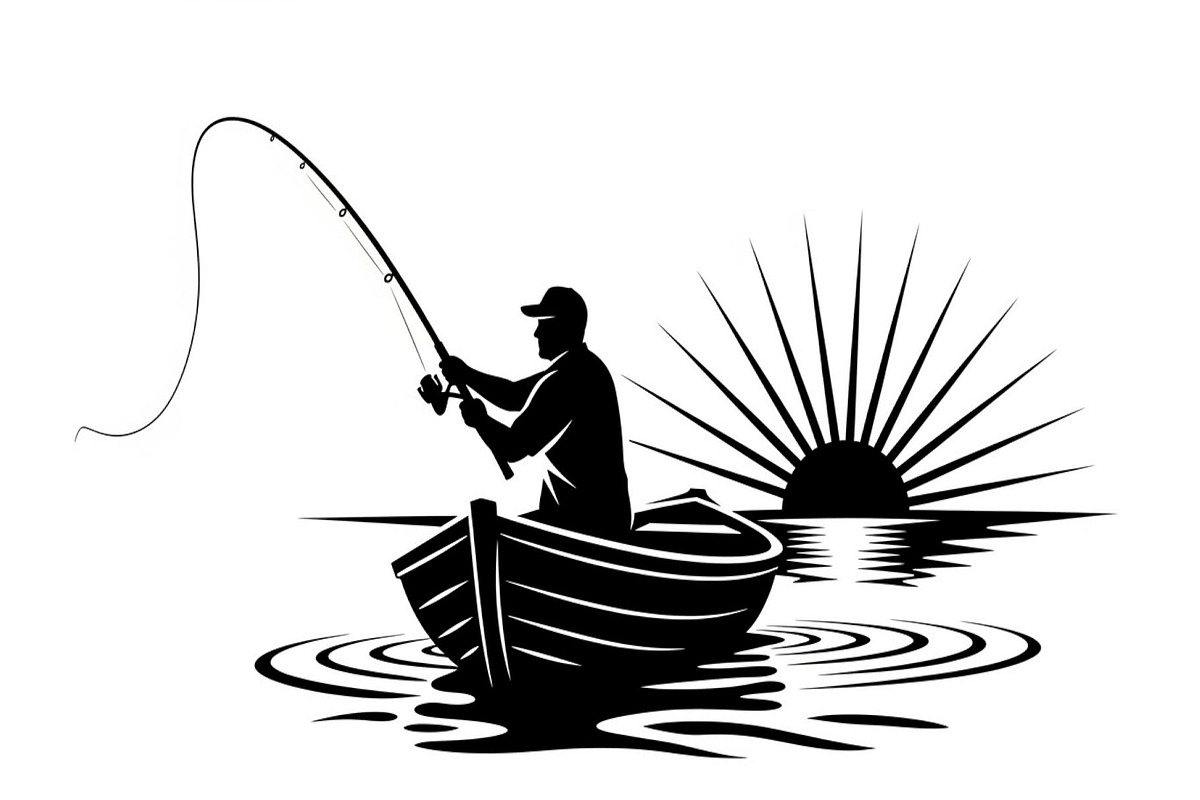 50 Fishing Boat Silhouette Vector, an Illustration by Gaye Art (Photo 20 of 20)