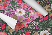 Lush Botanical Pattern and Graphics, a Pattern Graphic by likorbut (Thumbnail 4 of 13)
